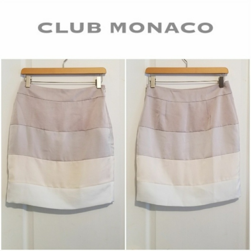 NWT Club Monaco Silky Skirt